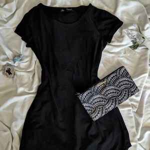 Dolphin Hem T shirt Dress